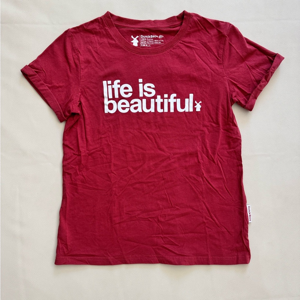 Dutch Bros- Life is Beautiful Tee